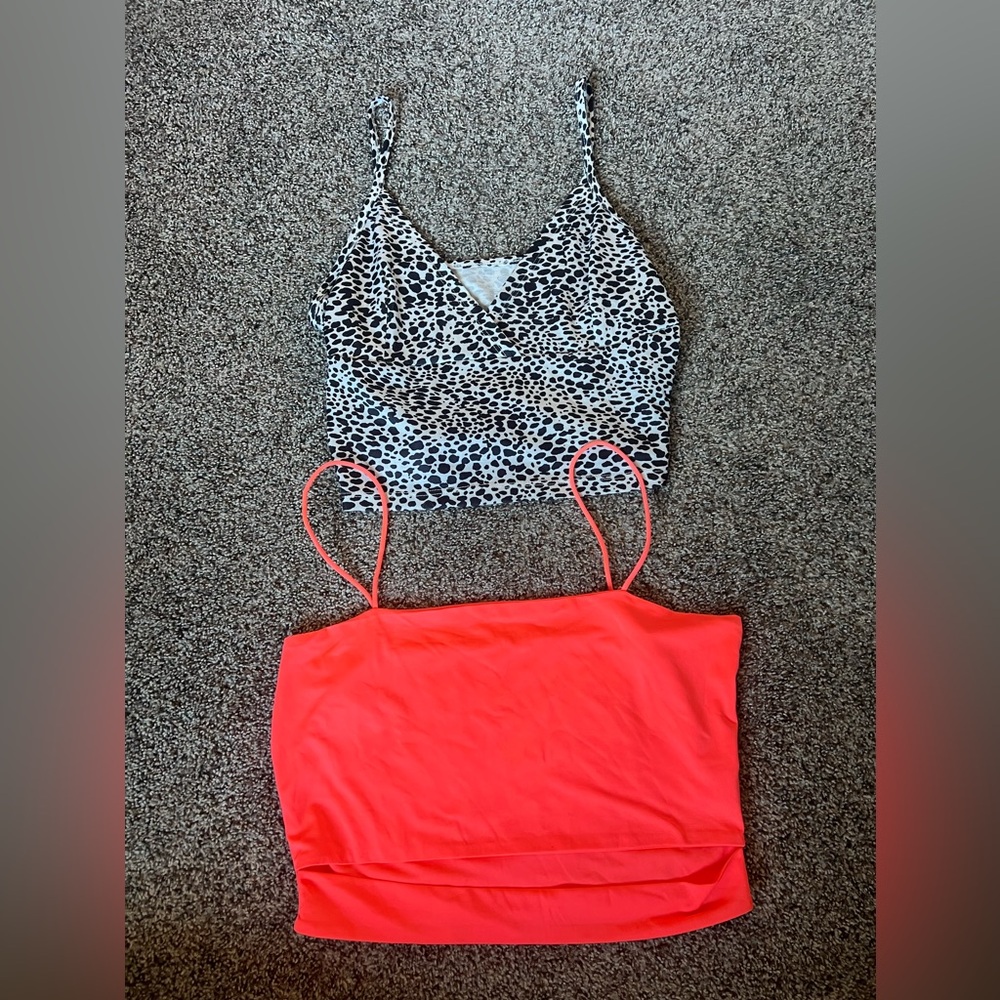 SHEIN crop tank tops